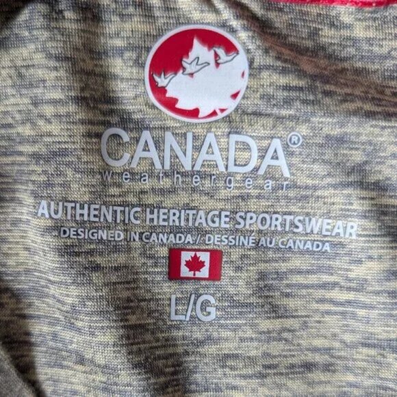 NWT Canada Weather Gear Men's Supreme Soft Two Tone Crew Sz L - Picture 8 of 10